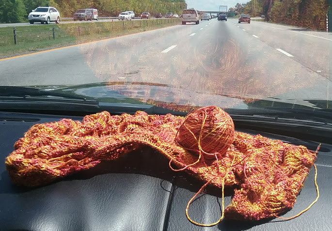 car knitting